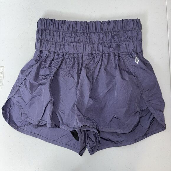 Free People Pants - Free People Movement Women’s The Way Home Shorts Deep Sea Purple Size L